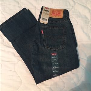 Boys Levi 505 jeans size 8r